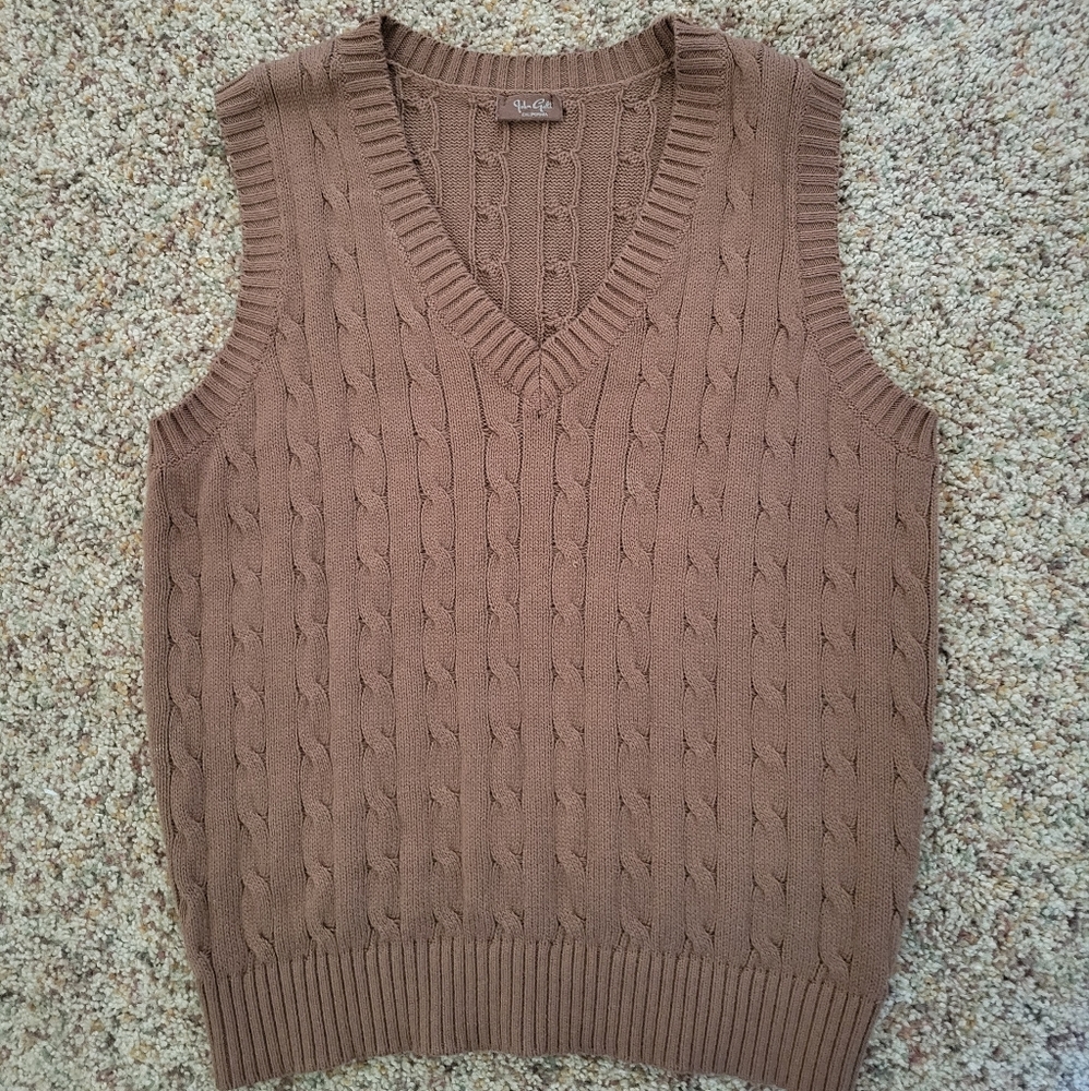 Brandy Melville Brown Sweater Vest
